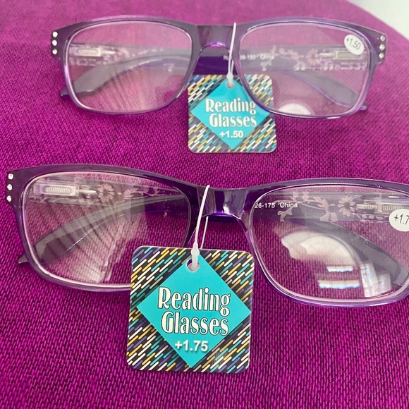 Reading Glasses 1.5 and 1.75 NEW - Picture 1 of 4
